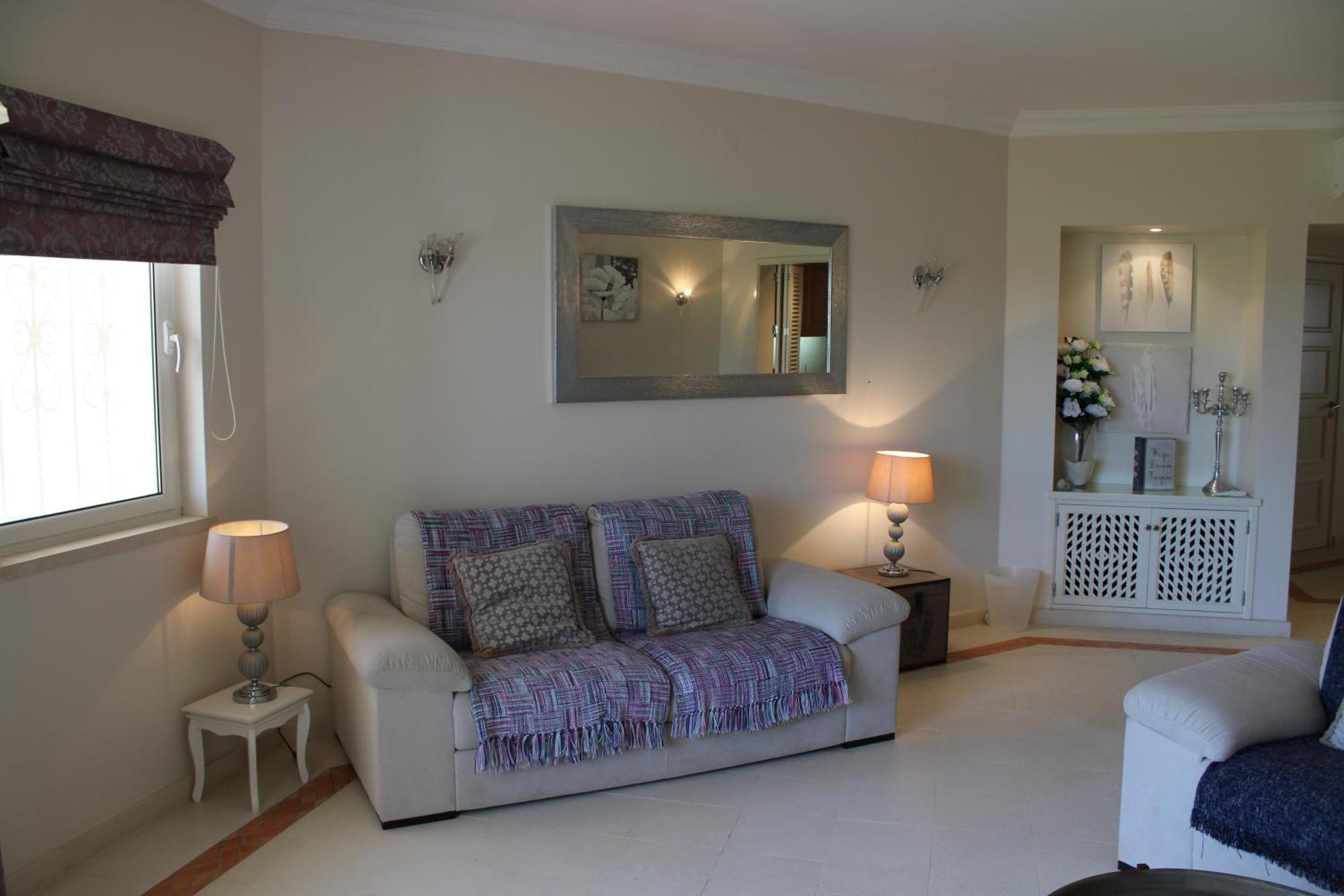 Luxury 2 Bedroom Apartment With Private Garden Almancil Exterior photo